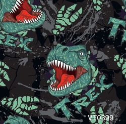 Jarní softshell potisk - DINO T-REX